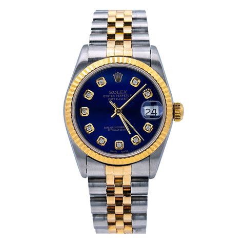 rolex 31mm datejust two tone